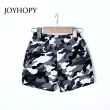 Шорты для мальчиков JOYHOPY летняя детская пляжная одежда камуфляжные штаны для мальчиков детские спортивные шорты для мальчиков