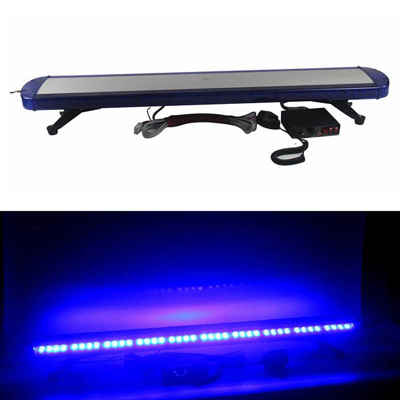 

88W Car LED Light Strobe Warning Light for Ambulance Engineering Vehicle Emergency Flash Light Bar only 12V