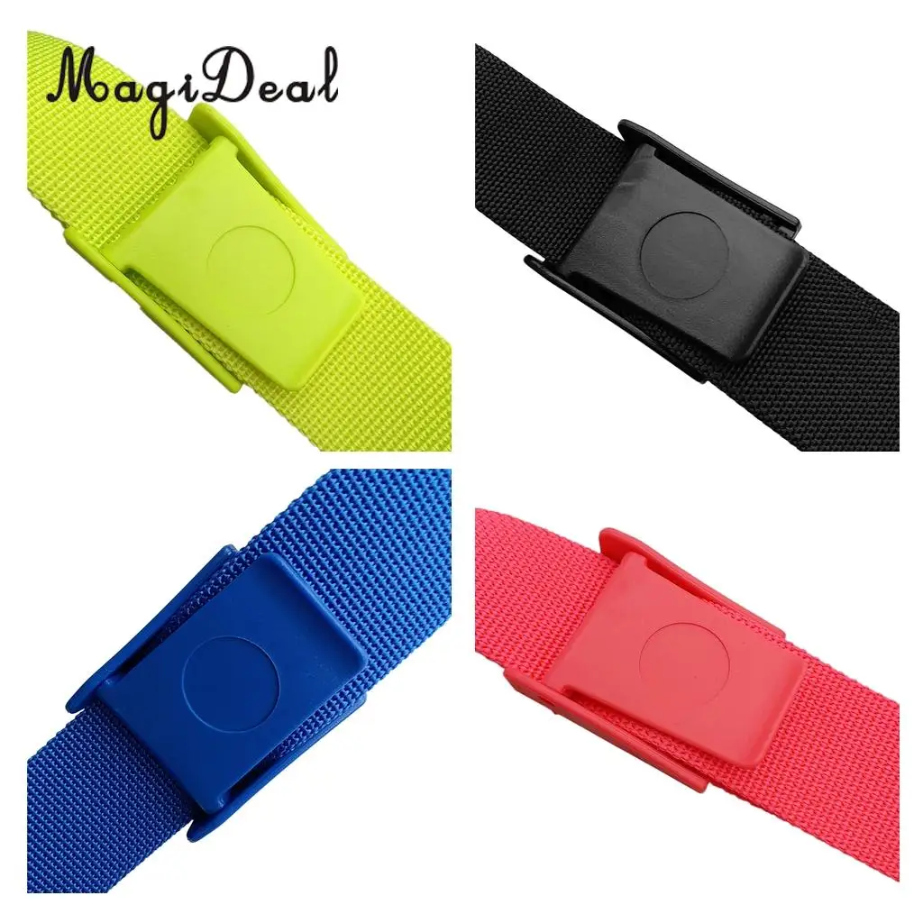 Durable Plastic Scuba Diving Snorkeling Diver Standard 2 inch / 50mm Weight Belt Buckle with 3 Slots - 4 Colors Available