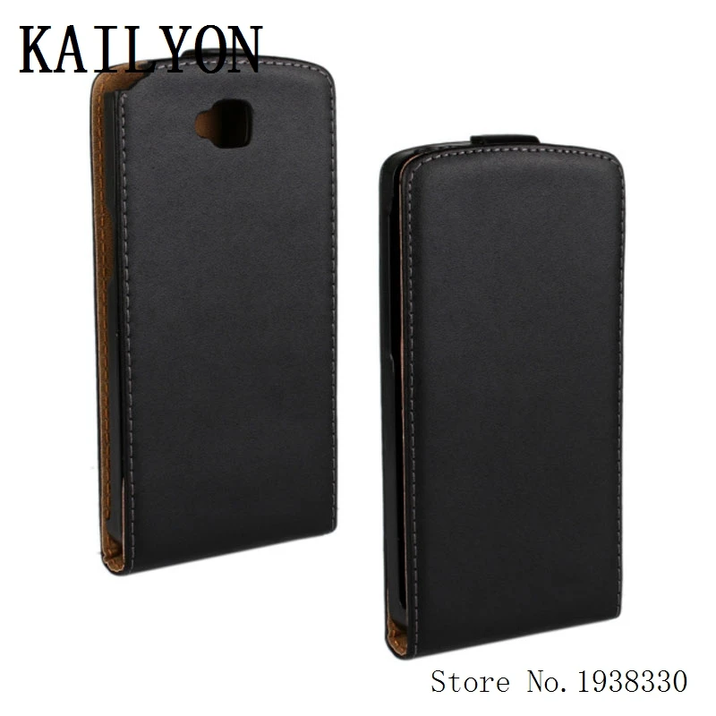 

KAILYON Case For LG G Pro Lite Dual D686 Luxury Flip Genuine Leather Cover For LG G Pro Lite D680 D682 D684 D685 D686 Phone Bags