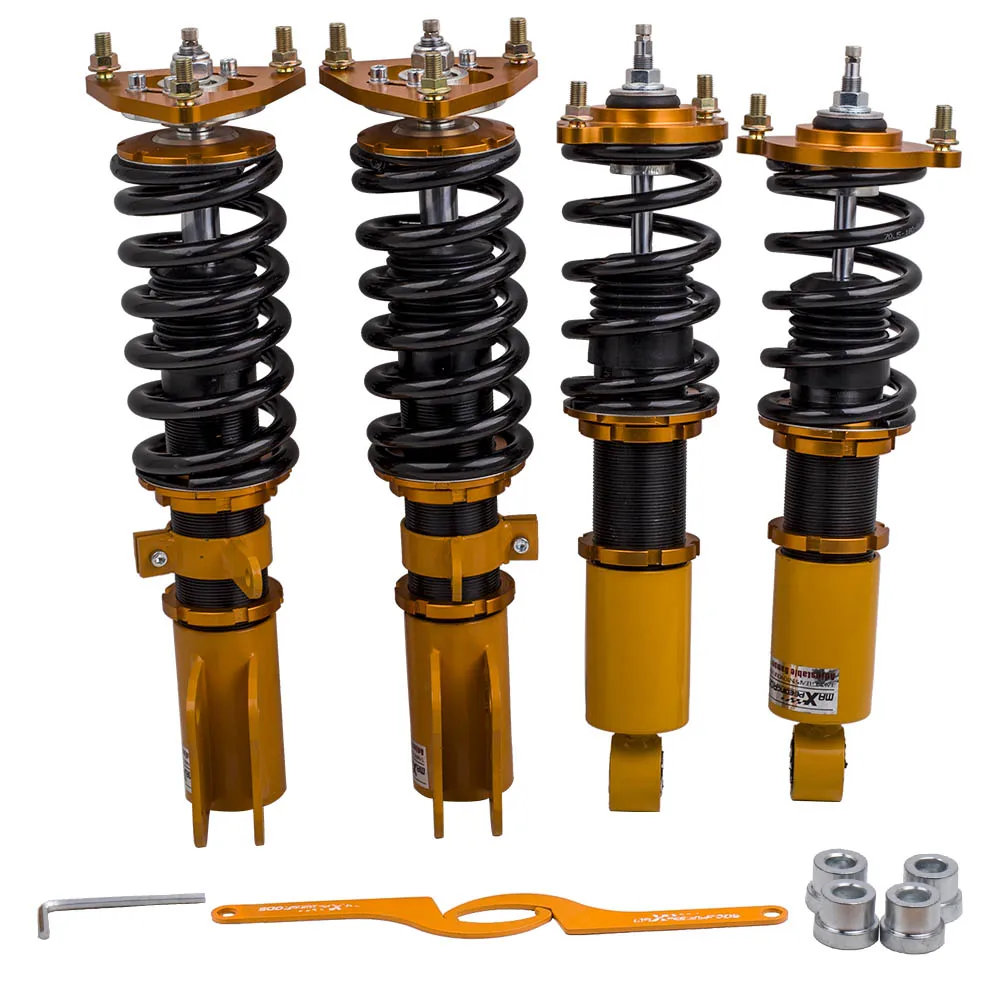 Complete Coilovers Coils Kit for Mitsubishi Lancer 2008- Adjustable DamperShock Absorbers Strut