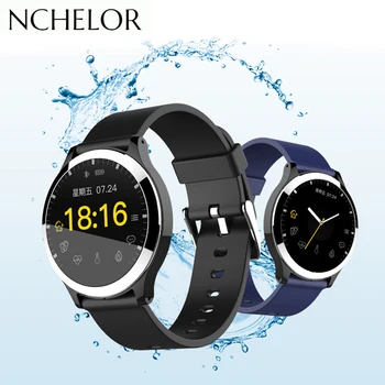 

Fashion Casual Watch Men ECG Heart Rate Blood Pressure Monitor Fitness Tracker Message Rminder Bluetooth Business Smart Watch