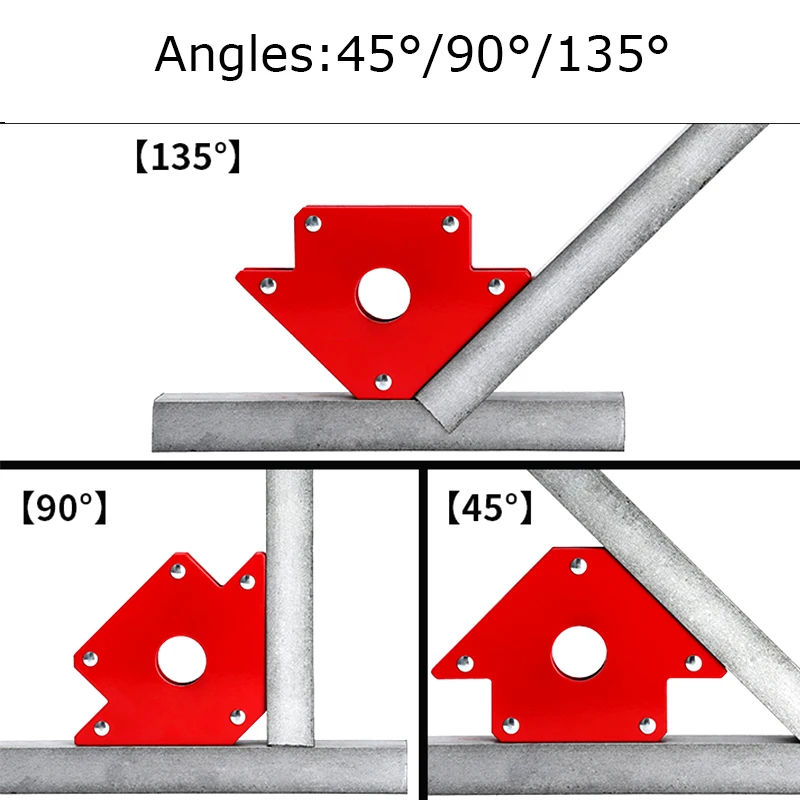 Магнитный сварочный держатель RUITOOL в форме стрелы 25LBS/50LBS/75LBS магнитный зажим для пайки, сборки, сварки и установки труб