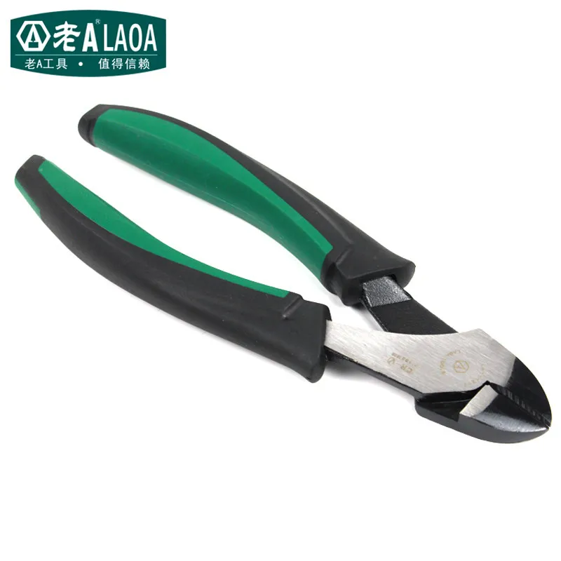 

5/7 Inch Cr-V Japan Type Diagonal Cutting Pliers Nippers  Wire Cutter With TPR Rubber Wrapped Handle