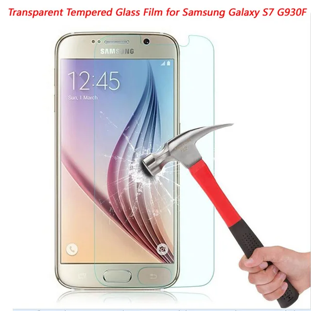 

For Samsung Galaxy S7 Hero S 7 Screen Protector 9H Safety Protective Tempered Glass Film On SM-G930P G9300 G930F G930FD 5.1 inch