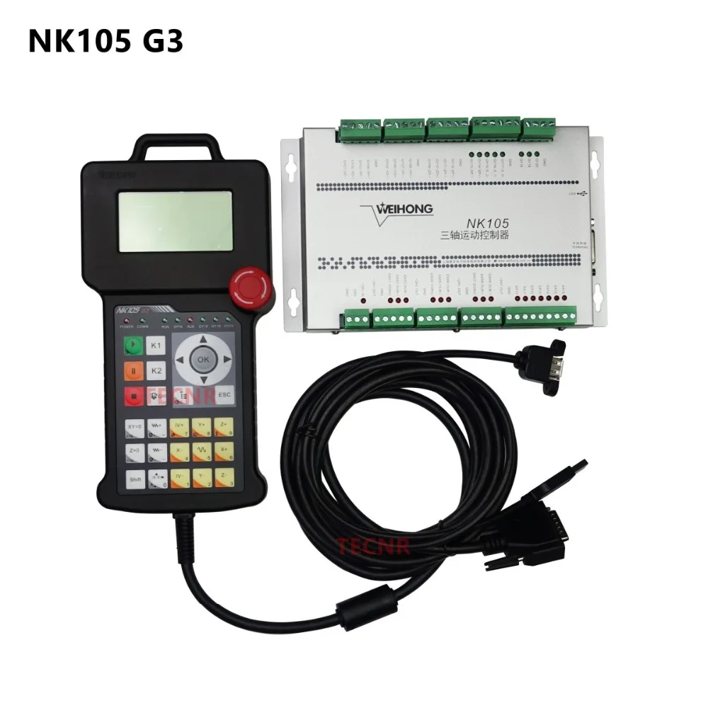 weihong NK105 G2 G3 DSP контроллер 3 оси nc студийная система управления движением для ЧПУ маршрутизатор автоматическая машина для смены инструмента