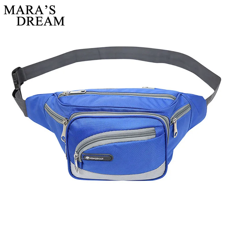 

Mara's Dream New Women Men Waist Bags Belt Bag Unisex Waterproof Oxford Waist Pack Mobile Phone Pouch Bag Travel Money Blet Bag