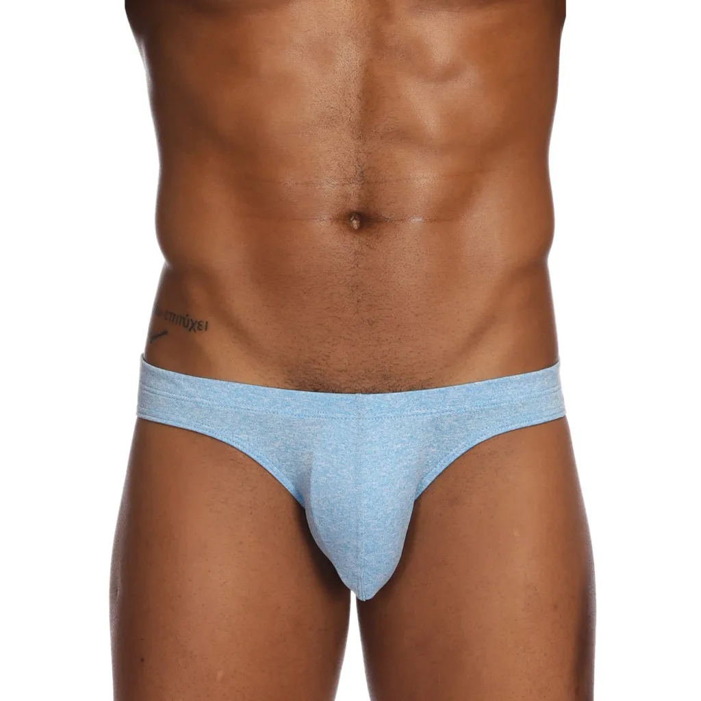 

FeiTong Low Waist Sexy Mens Briefs Solid Underwear Short Breathable Underpants Pouch Briefs Panties Wonderjock Mens Bikini Brief