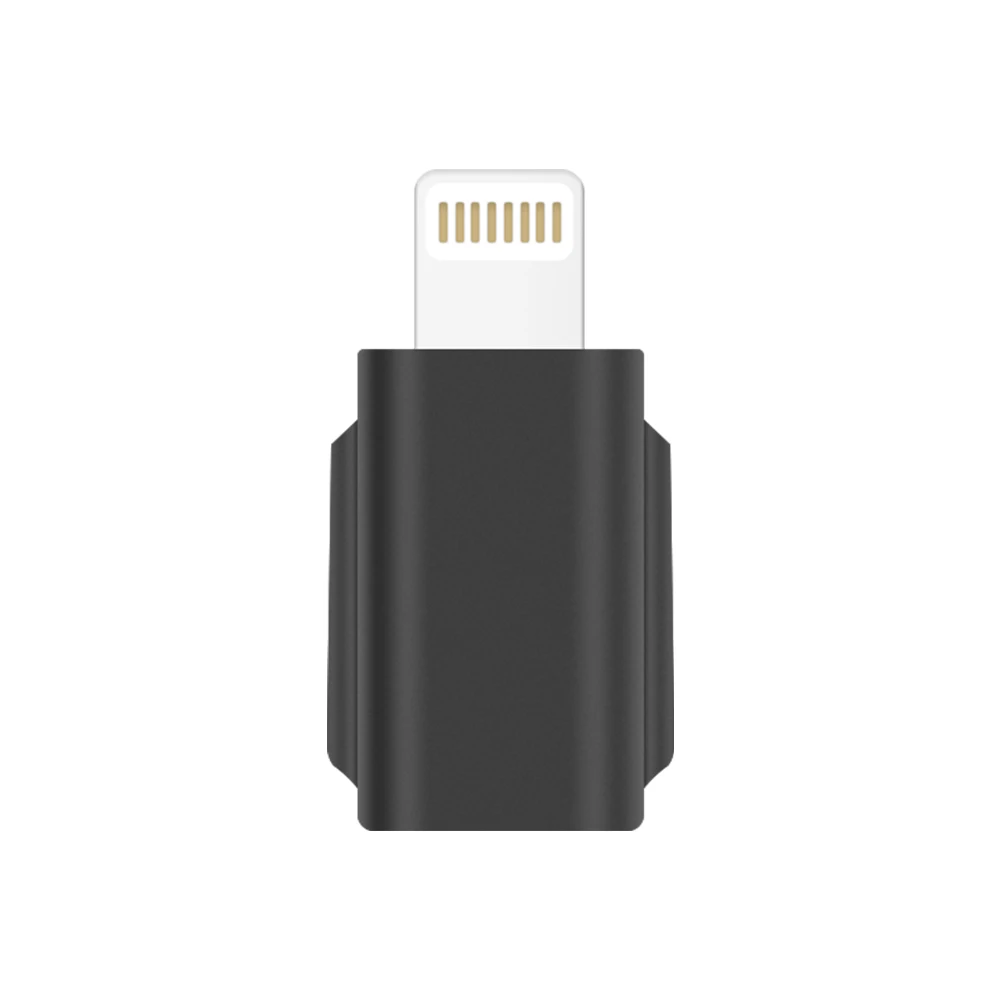 Type-C/Micro-USB положительный/обратный/для iPhone Осветляющий разъем адаптер порт для DJI OSMO Карманный карданный камеры аксессуары - Цвет: Черный