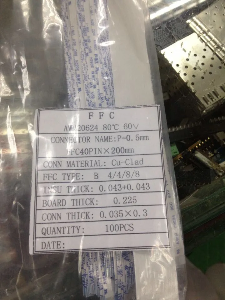 200mm 40pin