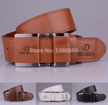 

2014 Suede brown coffee color fashion jeans dress Belts for men