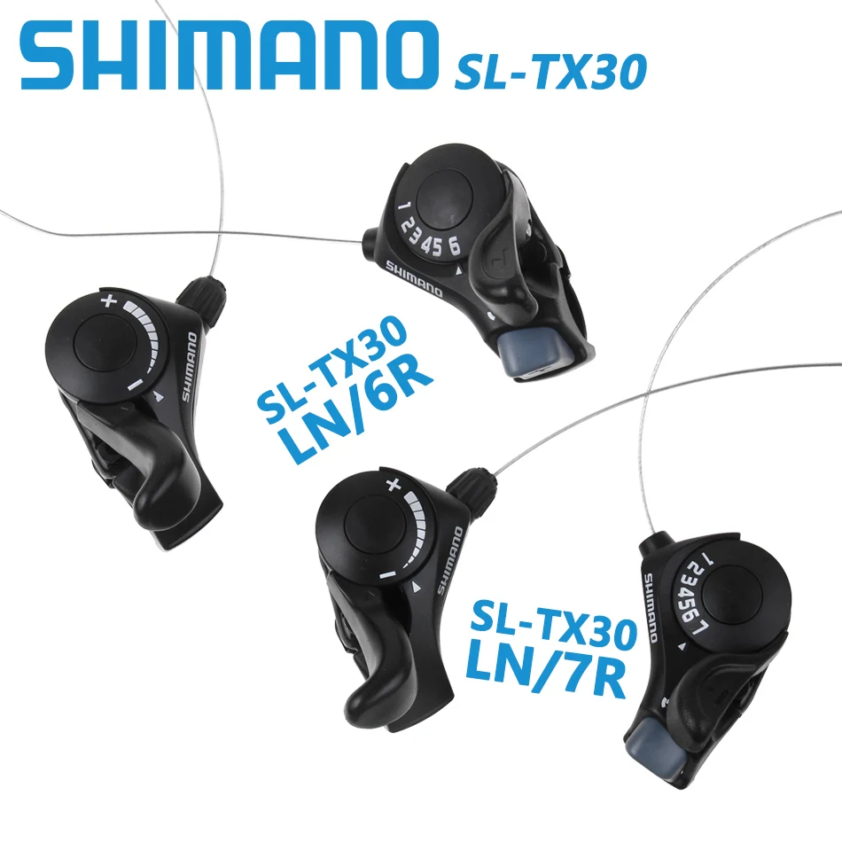 

SHIMANO SL-TX30 bicycle Shift Lever Switch 6s 7s Speed Transmission Shift 18S 21S Cable Mountain Bike Folding Bike Derailleurs