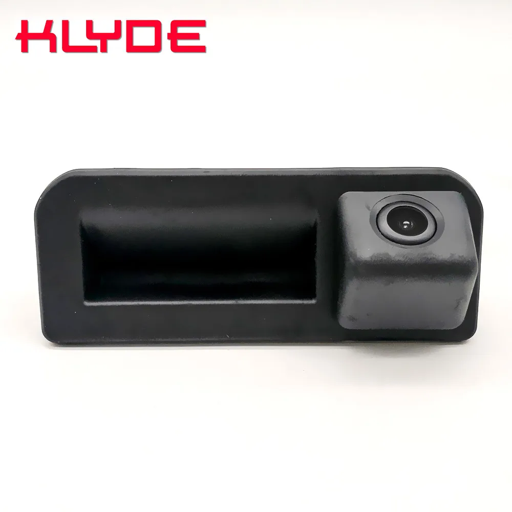 

KLYDE HD Waterproof Night Vision Car Rear View Reverse Parking Assistance Trunk Handle Camera For Audi Q2 A5 Skoda Kodiaq 2017