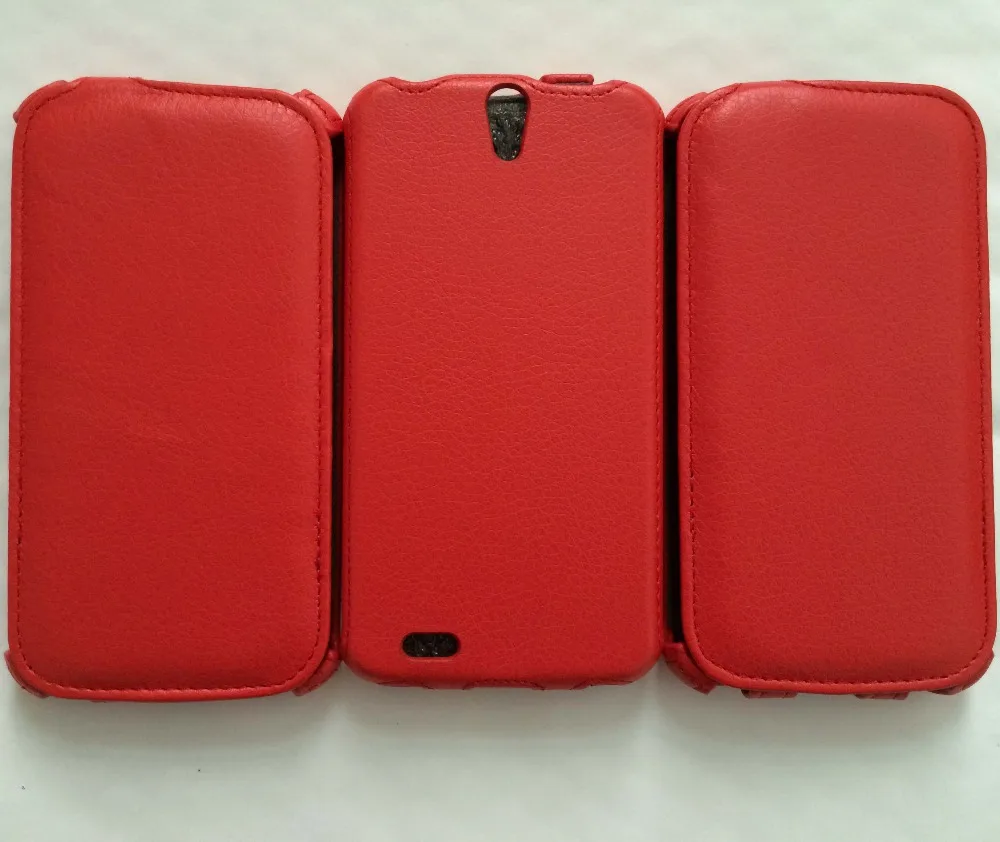 

Elegant Business Style Thermoforming Leather Vertical Flip Case for philips V387 / Leather philips V387 Case