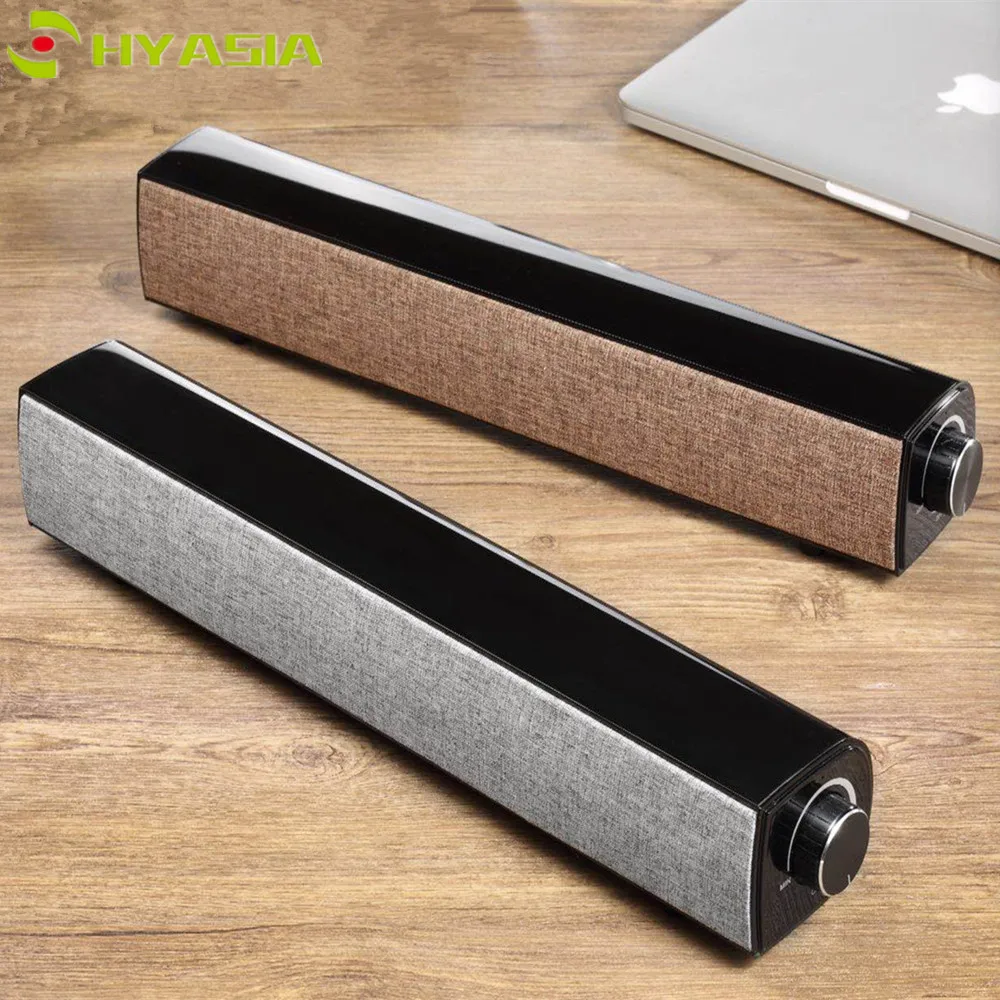 

HYASIA Bluetooth 4.2 Soundbar Wireless Sound bar Bluetooth Speaker TV Home Theater Sound System Portable Subwoofer Loudspeaker