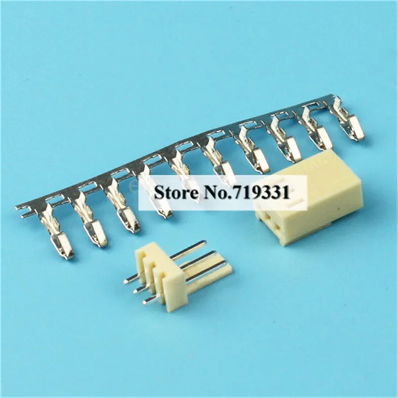 

50 sets KF2510-3pin 2.54mm Pitch Terminal / Housing / Pin Header Connector Adaptor KF2510-3P Kits