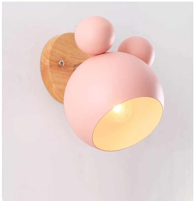 Nordic светодиодный настенный светильник Современный Железный Wandlamp модная Гостиная Спальня лампа модная детская комната настенный