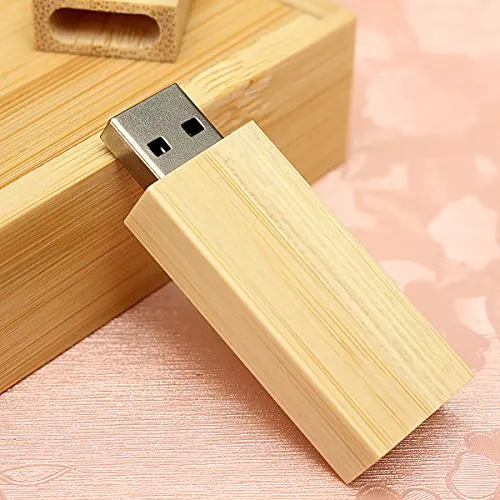 Buy Wooden Case + Wooden USB Flash Drive U Disk Memory