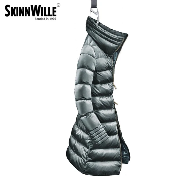 Skinnwille 2018 пуховик зимний женский пуховики женские зимние Теплый Женский Зимний Новинка женское пальто зимняя куртка женщины женщин Зимняя пальто куртки женский пуховик пальто