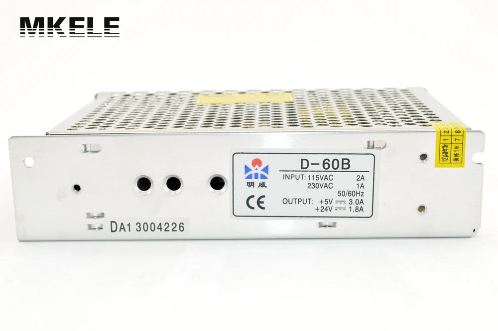 

High Quality CH1 12V CH2 24V Dual Output Switching DC Power source Supply D-60C China