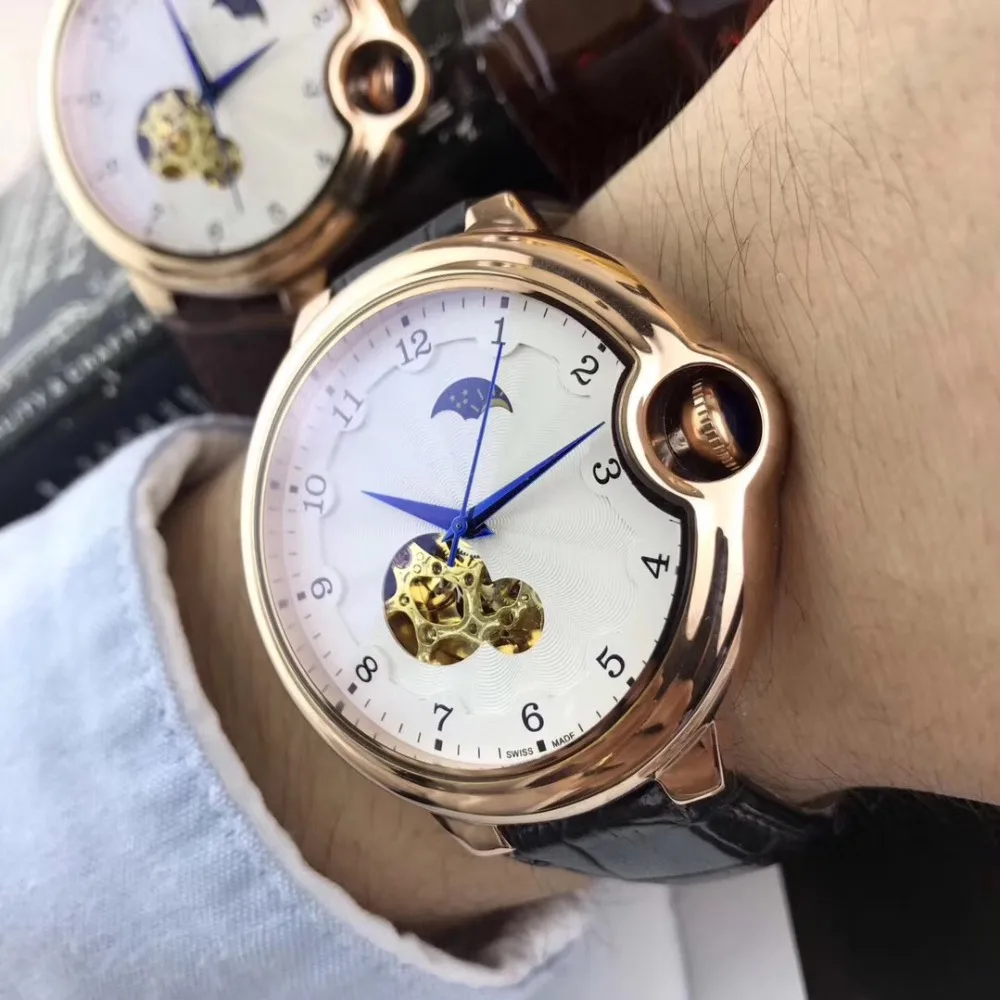 

Mens Watches Top Brand Runway Luxury European Design Automatic Mechanical Watch S0711