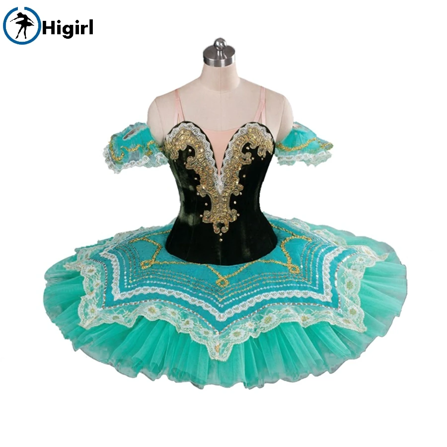green pancake tutu adult nutcracker ballet cosutmes women professional ballet tutu kids ballet stage costumes child BT9090