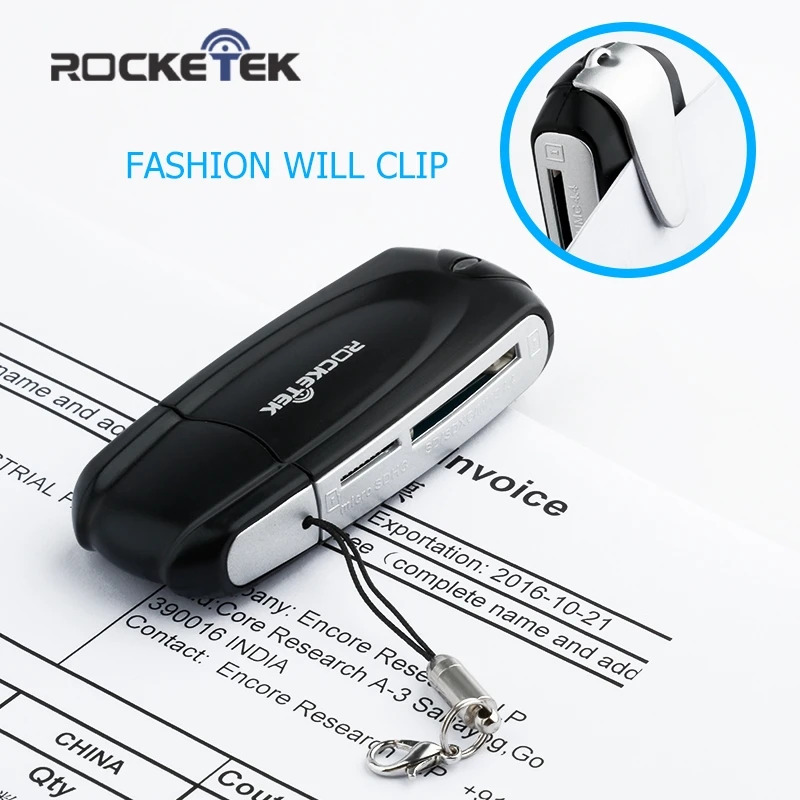 Rocketek same time read 2 cards usb 3.0 multi 4 in 1 memory card reader adapter for SD/TF micro SD computer laptop accessories. Rocketek same time read 2 cards usb 3.0 multi 4 in 1 memory card reader adapter for SD/TF micro SD computer laptop accessories.