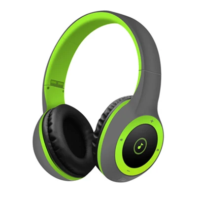 T8 складные беспроводные Bluetooth наушники Поддержка TF ответ на вызов микрофон AUX-in стерео музыка запас мощности для телефона Смарт часы - Цвет: Зеленый