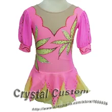 Профессиональные пользовательские фигурное катание платья для Для женщин спандекс бренд Vogue соревнования в фигурном катании платье для Для женщин DR2527