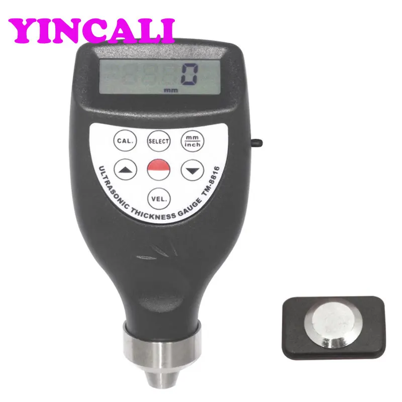 Wide Measuring Range TM-8816 Ultrasonic Thickness Meter LCD 4 Digitals Applicable to measure the thickness of many materials | Инструменты