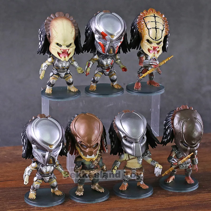 

The Predator Q Version PVC Figures Collectible Model Toys 7pcs/set
