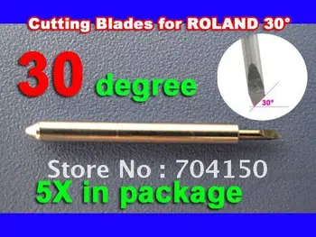

Einkshop 5/pc 30 BLADE Roland Foison Liyu China Vinyl Sign Plotter cutter ,Lettering knife