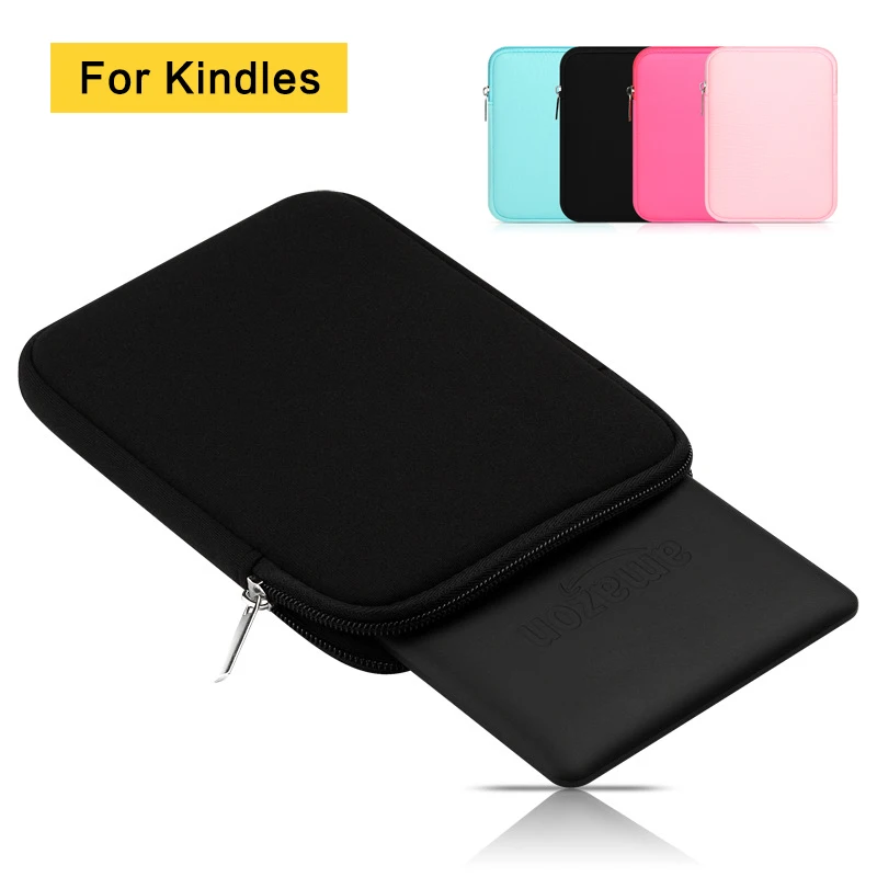 

6 inch Tablet Bag Sleeve Case for kindle paperwhite 1 2 3 Voyage 7th 8th Pocketbook 615 622 623 for kobo e-reader Pouch Case