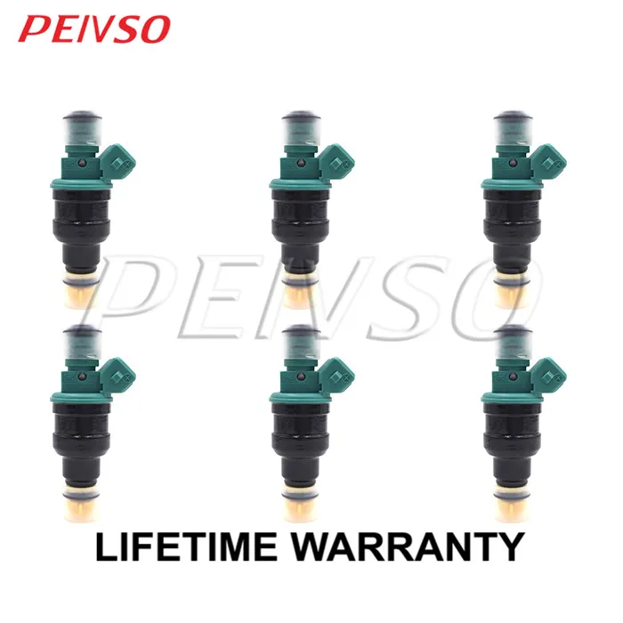 

PEIVSO 6pcs 0280150415 13641730060 Fuel Injector For BMW 325i 92~95 525i 91~95 325is 92~94 2.5L l6 M3 3.0 l6 1995