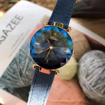 

2018 hot sale fashion casual quartz watch for women girls clock best gift