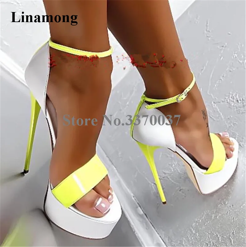 one strap platform sandals