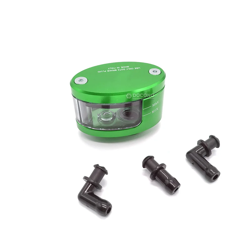 Universal Motorcycle Brake Fluid Reservoir Clutch Tank Oil Fluid Cup For Suzuki GSXR 600 750