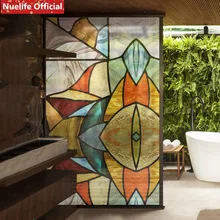 Нерегулярный узор Электростатическая пленка «замороженное стекло» гостиная спальня ванная комната магазин детская комната офис ПВХ окно Солнцезащитная пленка