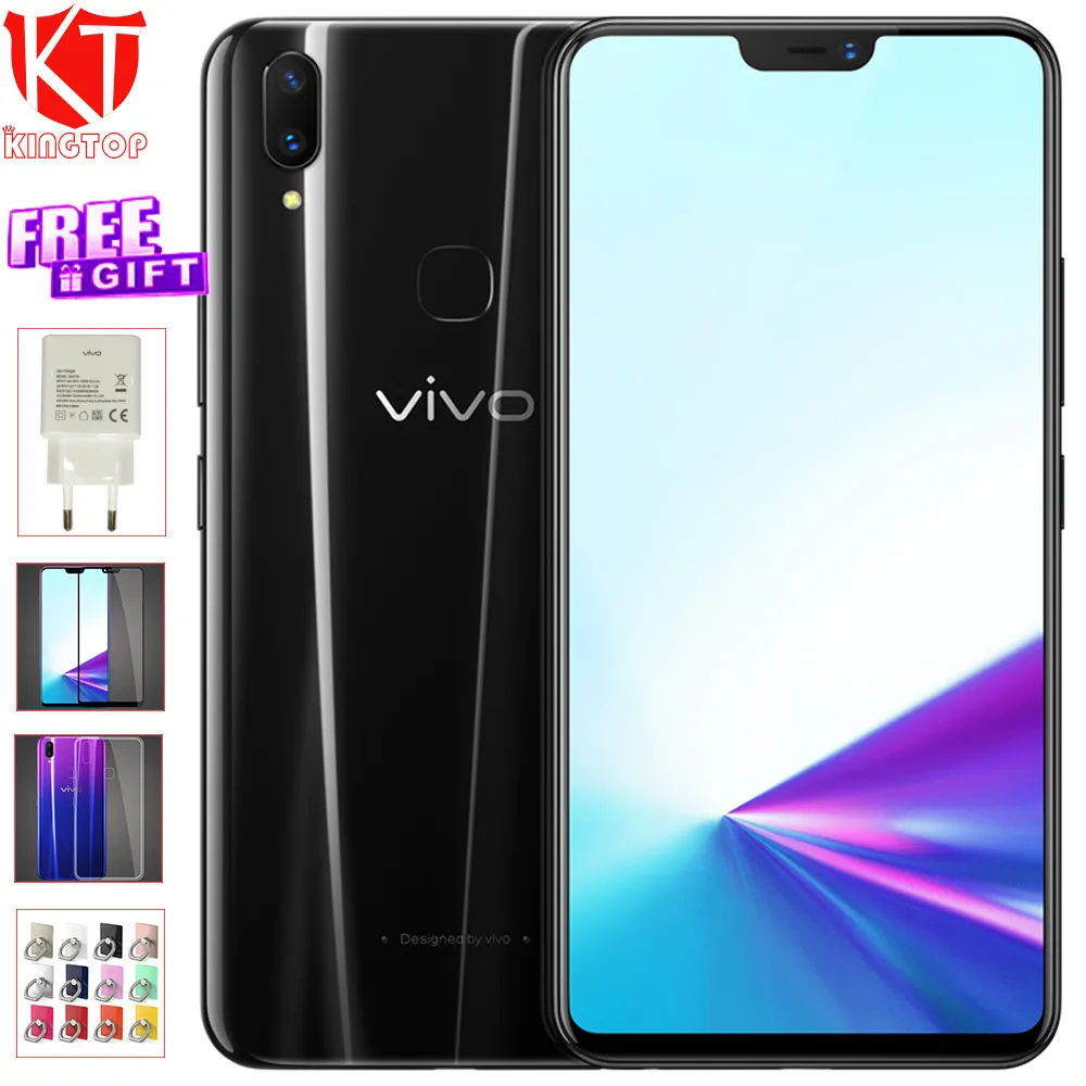 Оригинальный vivo Z3x мобильный телефон 6 26 &quotFHD 4G RAM 64G ROM Snapdragon 660 Восьмиядерный