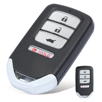 Keyforkess 313.8MHz ID47 KR5V1X A2C83161800 / ACJ932HK1210A Smart 4 Tasto Chiave A Distanza Fob per Honda HR-V FIT CR-V CR-Z 2015-2020 - KEYECU 313 8MHz ID47 KR5V1X A2C83161800 ACJ932HK1210A Smart 4 Tasto Chiave A Distanza Fob per
