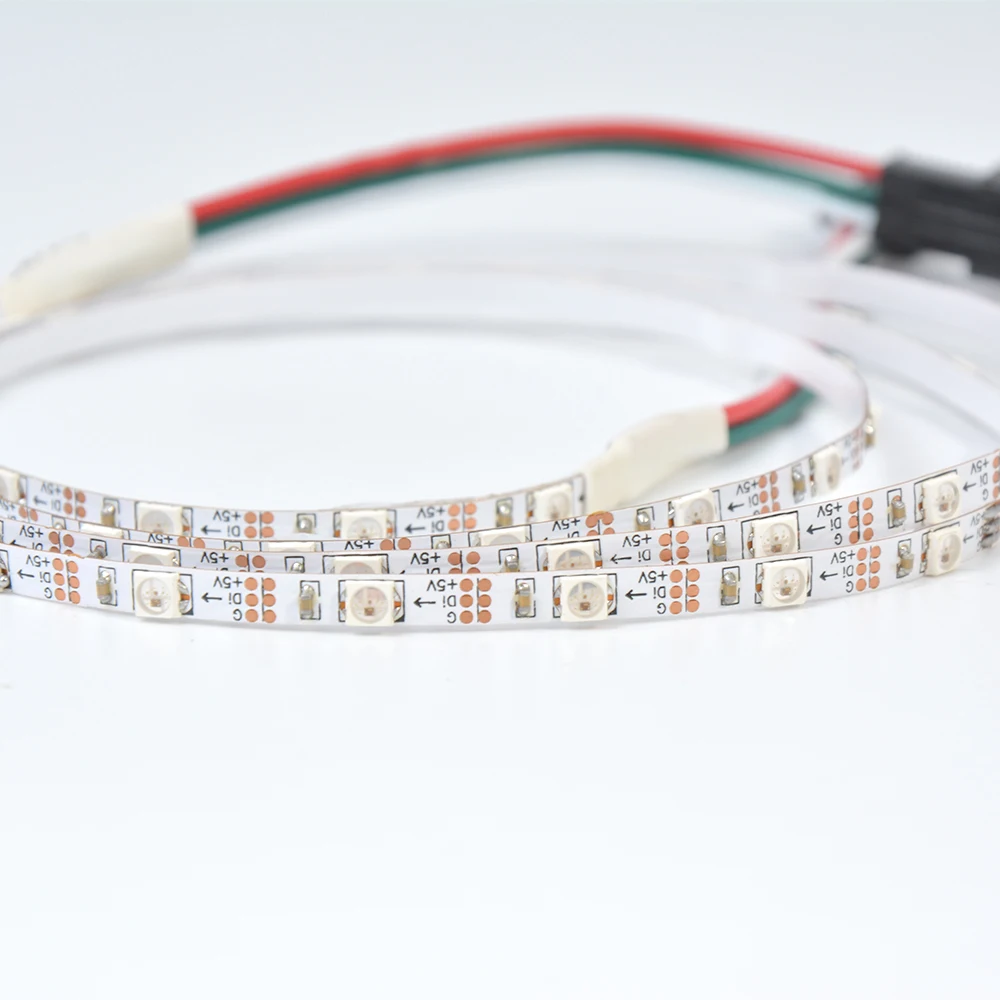 SK6812 мини 3535 5050 светодиодный пиксель полосы 60 Светодиодный s/m 4 мм/5 мм 144 s/М 7 не