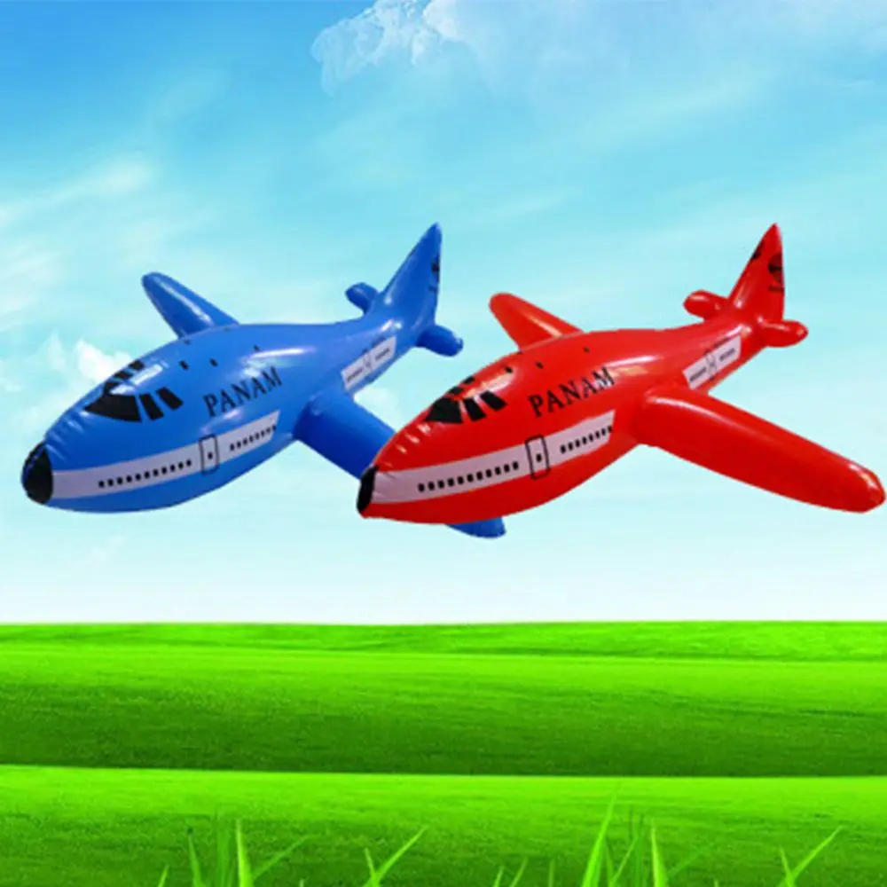 Buy Cartoon Plane Inflatable Aircraft Airliner Toys