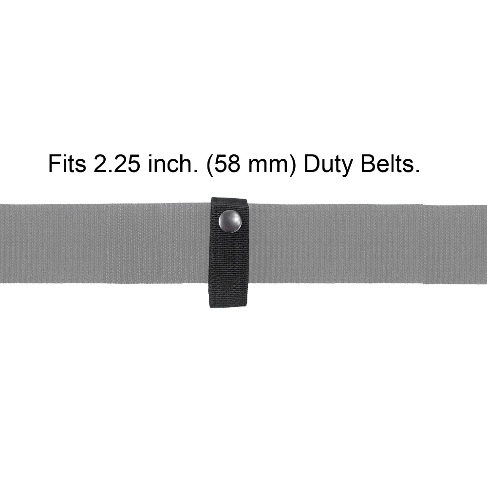Quick Release ремень с наручниками держатель Одиночная безопасность Thumb Snap Closure подходит 2,25 inch Duty Belt 10-Pack