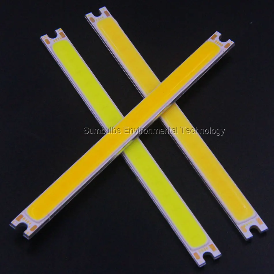 100x8mm cob strip led light source diy led lighting bar warm nature cold white (1)
