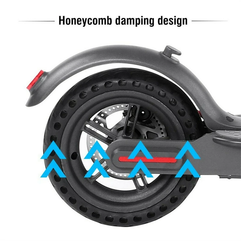 8,5 дюймов демпфирующие твердые шины полые непневматические ступицы колеса и взрывозащищенные шины набор для Xiaomi Mijia M365 Electric Scoote