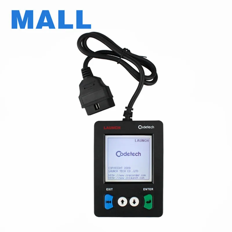 Бесплатная Доставка Oringinal автомобильный сканер launch x431 OBDII code reader codetech creader v