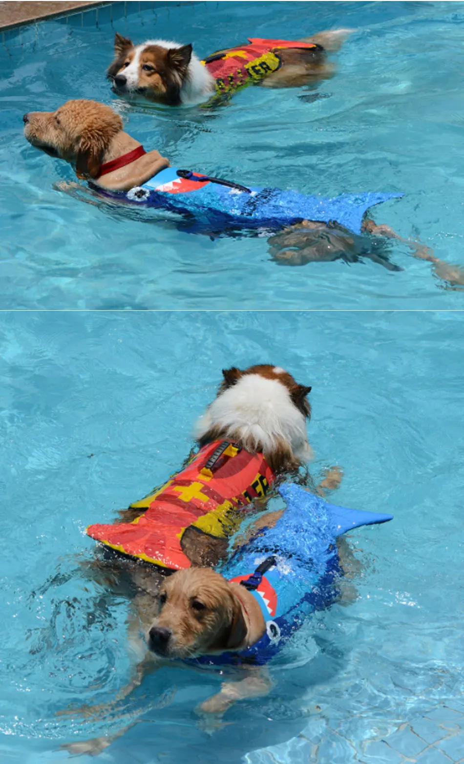 RFWCAK спасательный жилет для собак, летний спасательный жилет для домашних животных, светоотражающий костюм для щенков, спасательная одежда для плавания, одежда для безопасности для собак, одежда для плавания