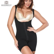 Miss Moly Fajas Colombianas Pós-Cirurgia de Corpo Inteiro Shaper Shapewear Corpo Terno Powernet Shapers Cintura Cincher Cinturão Quente Trainer