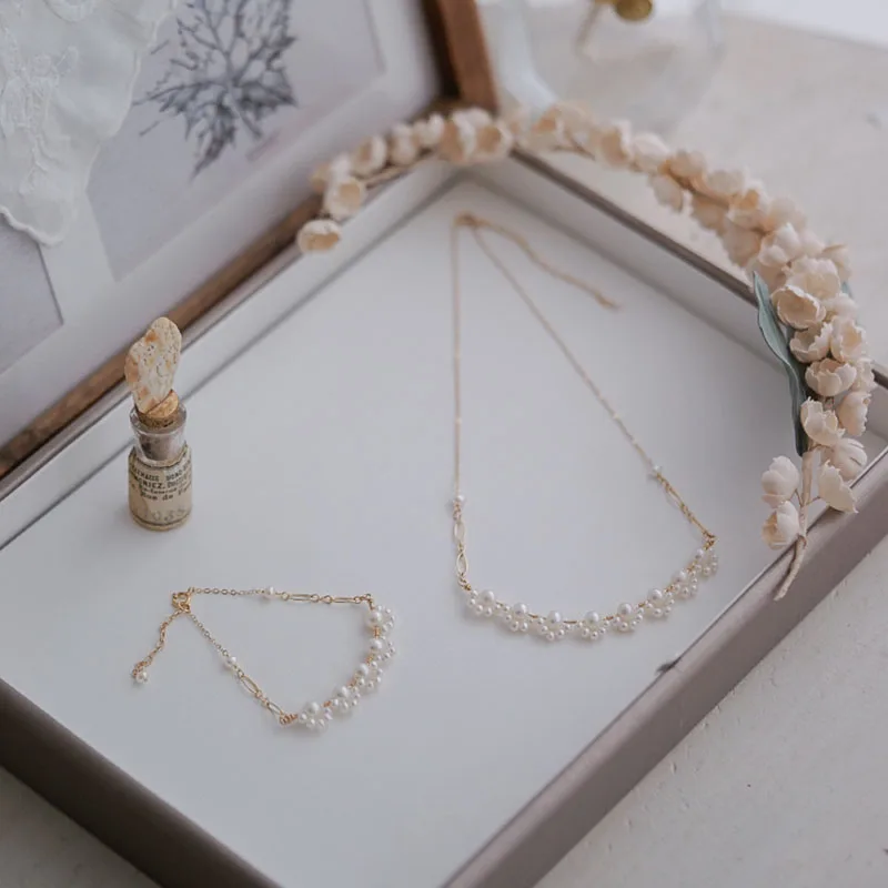 Эллиптическое ожерелье из пресноводного жемчуга для женщин, 14 К золото, индивидуальное дикое W ожерелье,, современная мода, ювелирные изделия для девушек, вечерние, подарок