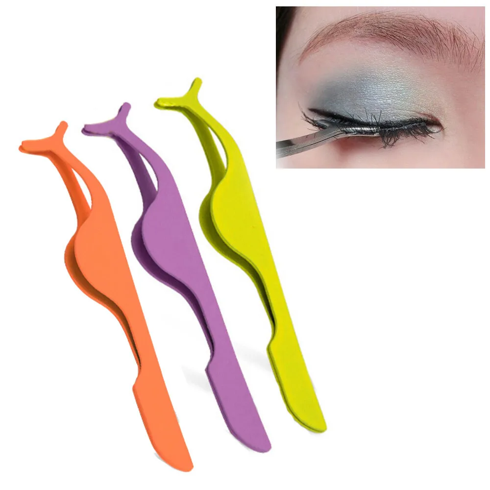 

False Eyelashes Extension Applicator Remover Clip Tweezer Nipper Beauty Tool false eyelashes individual maquiagem 50*